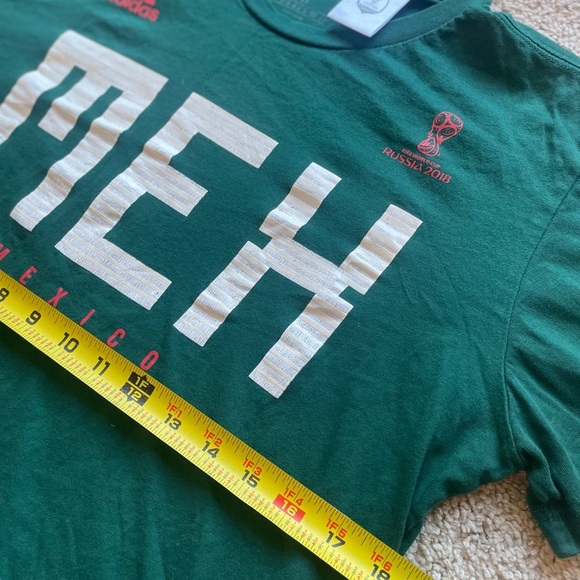 Adidas Mexico FIFA World Cup 2018 Russia T-Shirt Men’s Size M - Picture 2 of 6